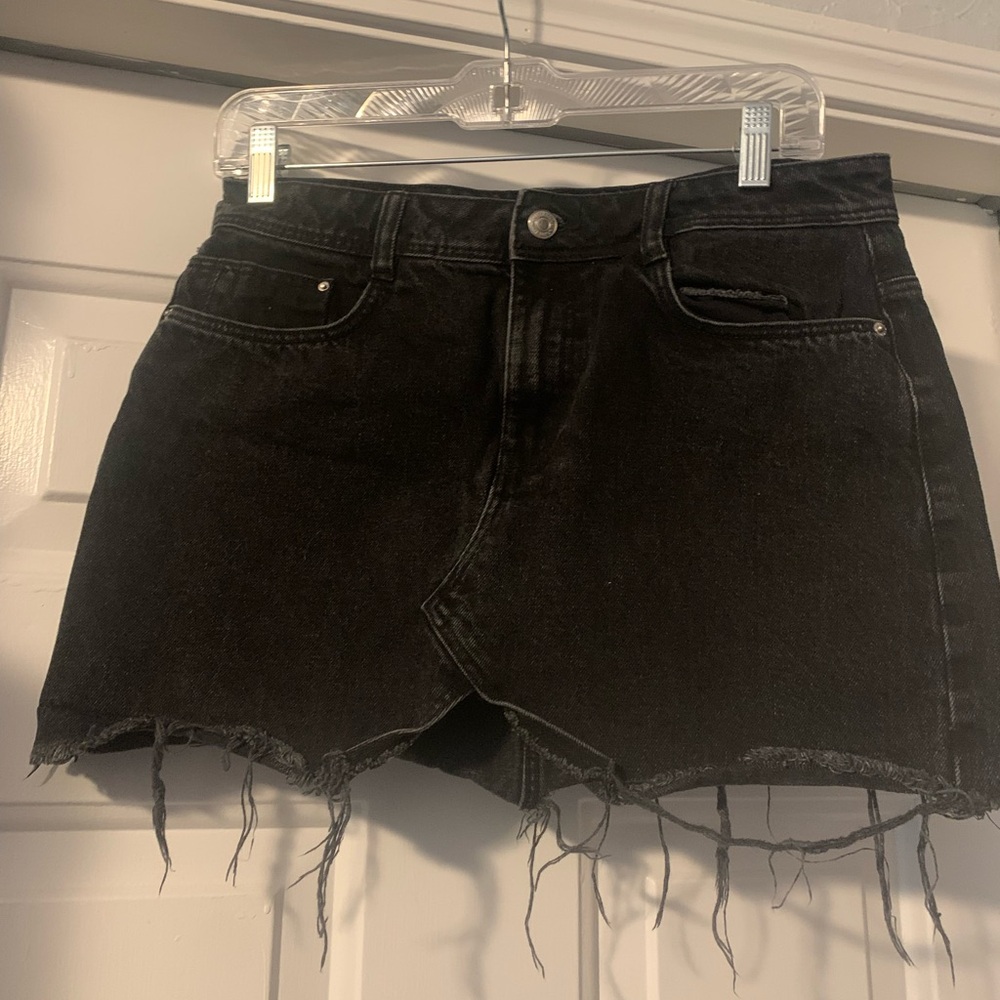 Zara Traflauc denim wear women’s size M jean skirt